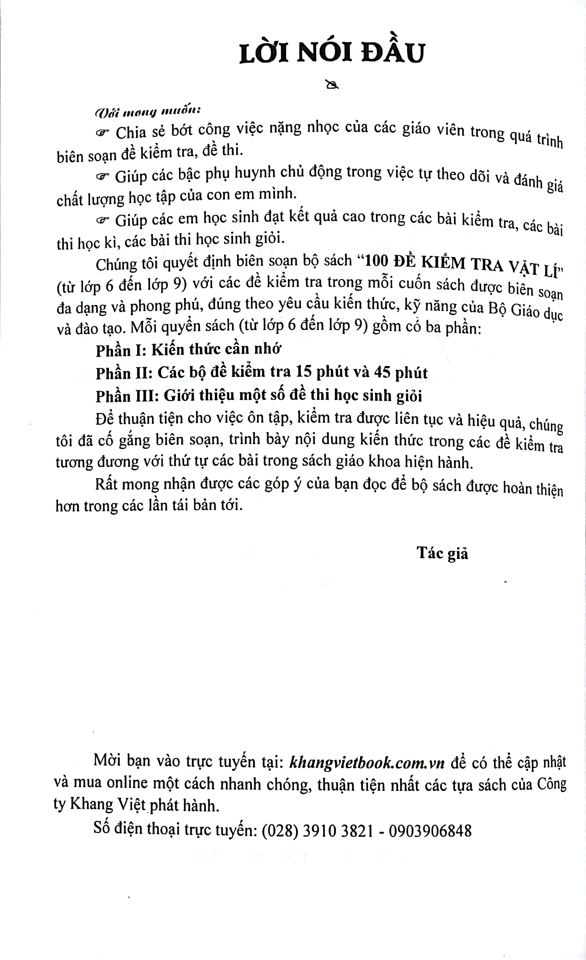 100 đề kiểm tra vật lí lớp 8 - Ảnh 4