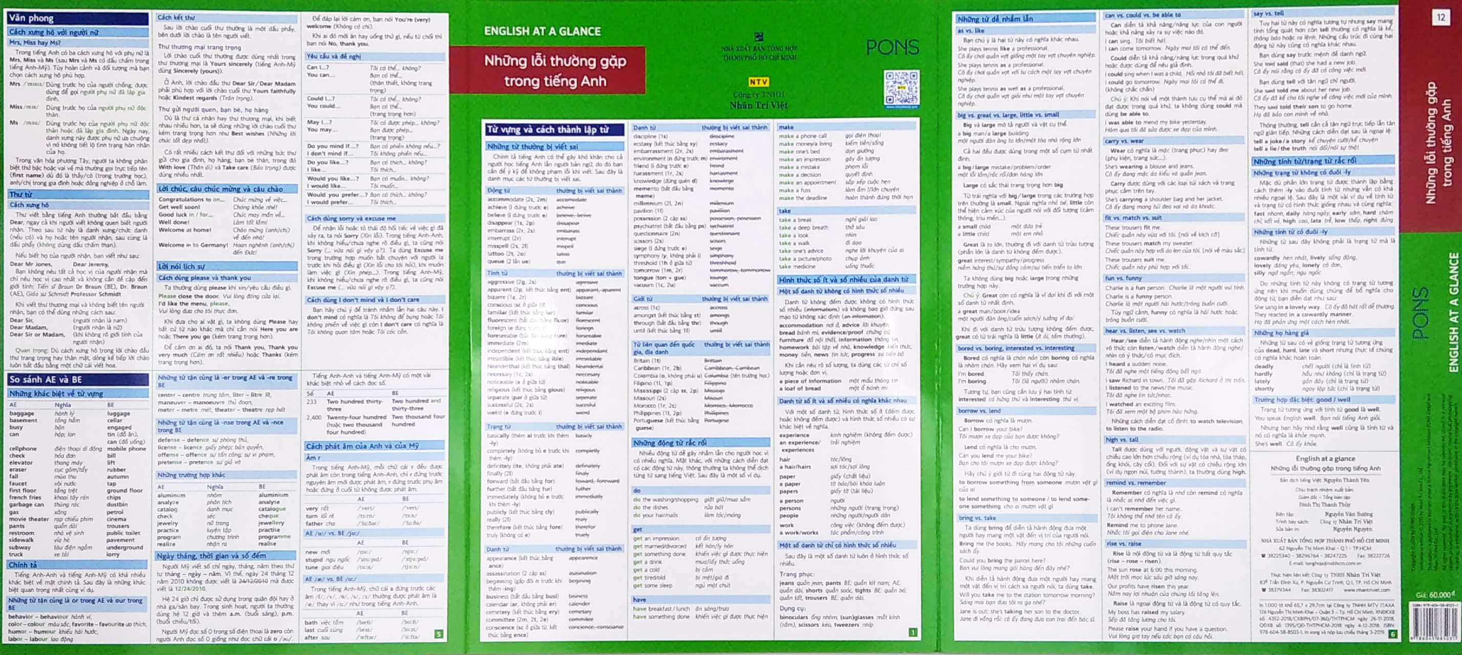 (12) english at a glance - những lỗi thường gặp trong tiếng anh - Ảnh 3