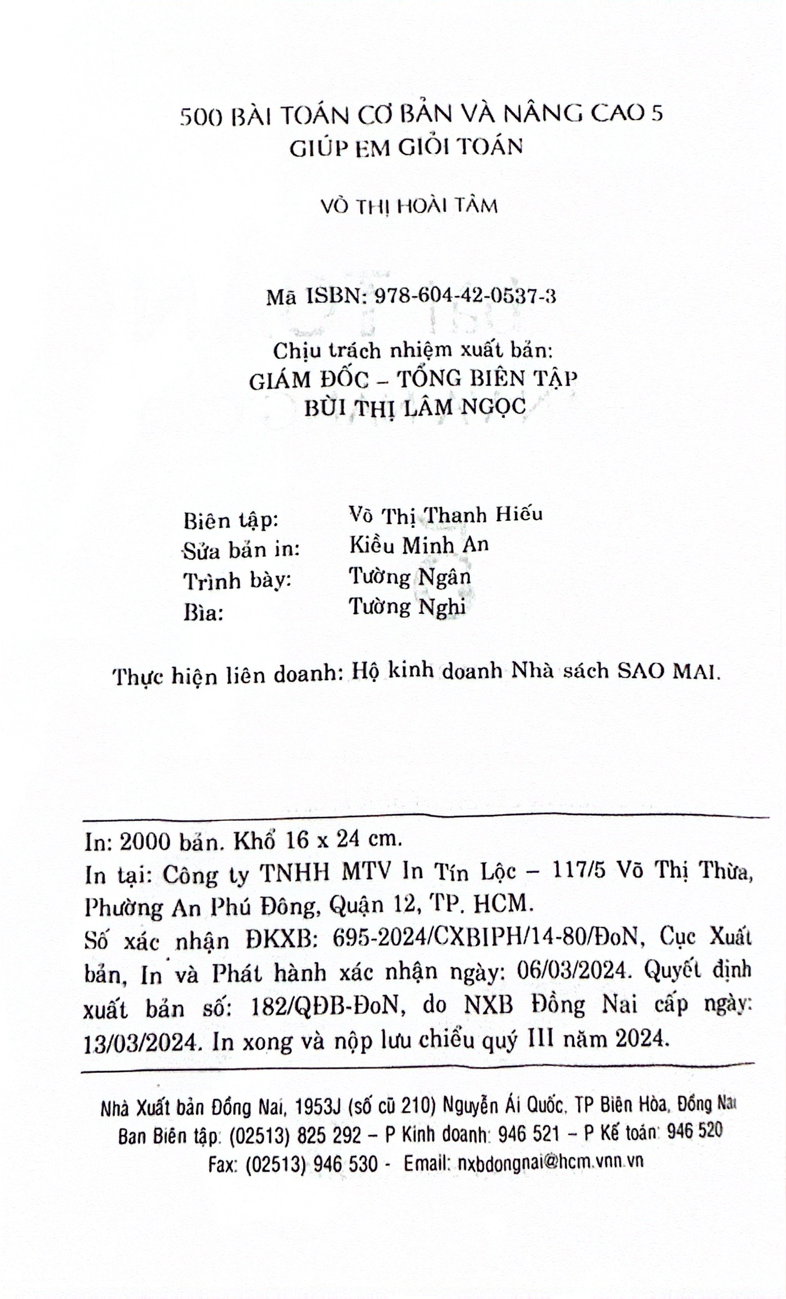 500 bài toán cơ bản và nâng cao 5 (theo chương trình gdpt mới) - Ảnh 7