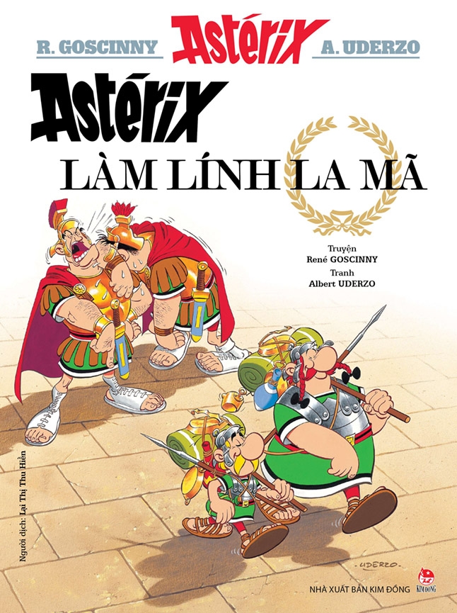 astérix - astérix làm lính la mã (tái bản 2023) - Ảnh 2