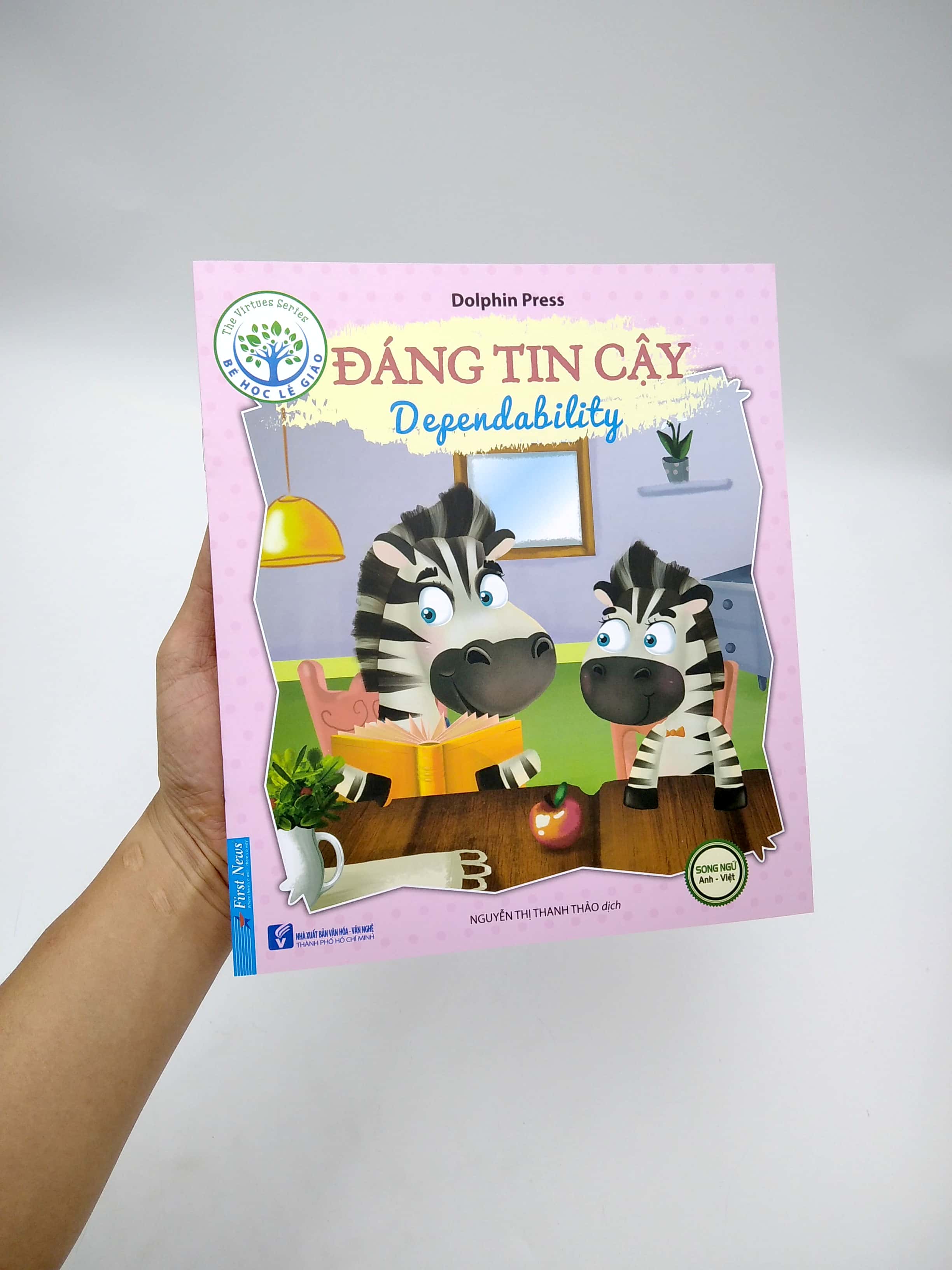 bé học lễ giáo - đáng tin cậy (sách song ngữ anh - việt) - Ảnh 7