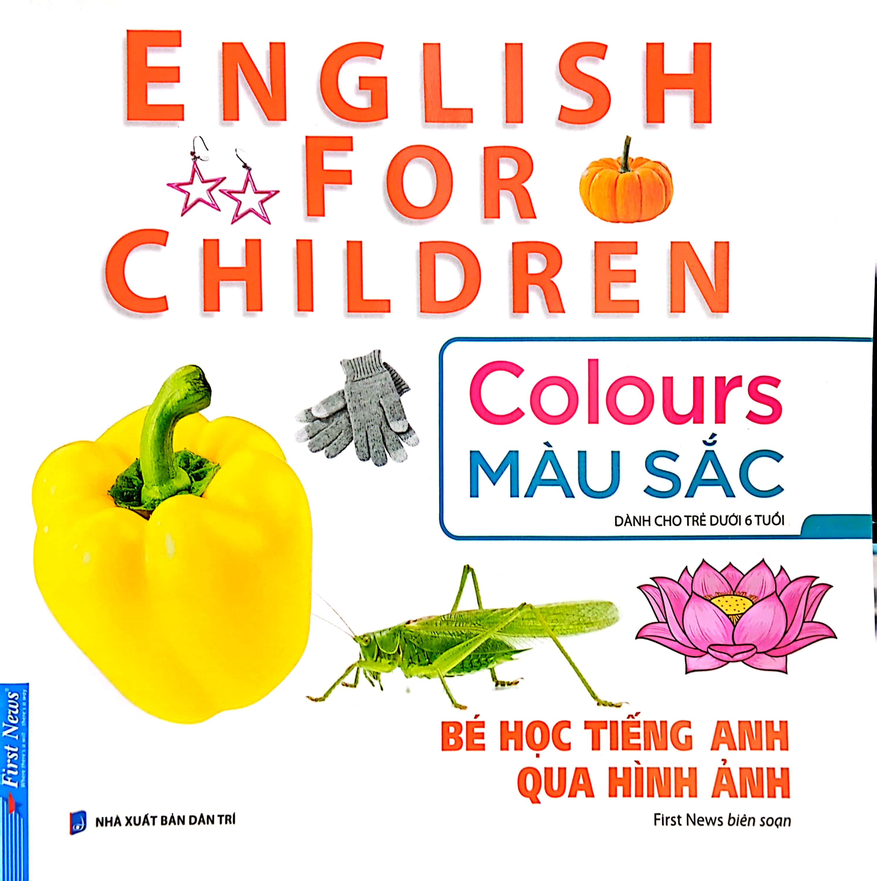 bé học tiếng anh qua hình ảnh - english for children - màu sắc - colours - Ảnh 2