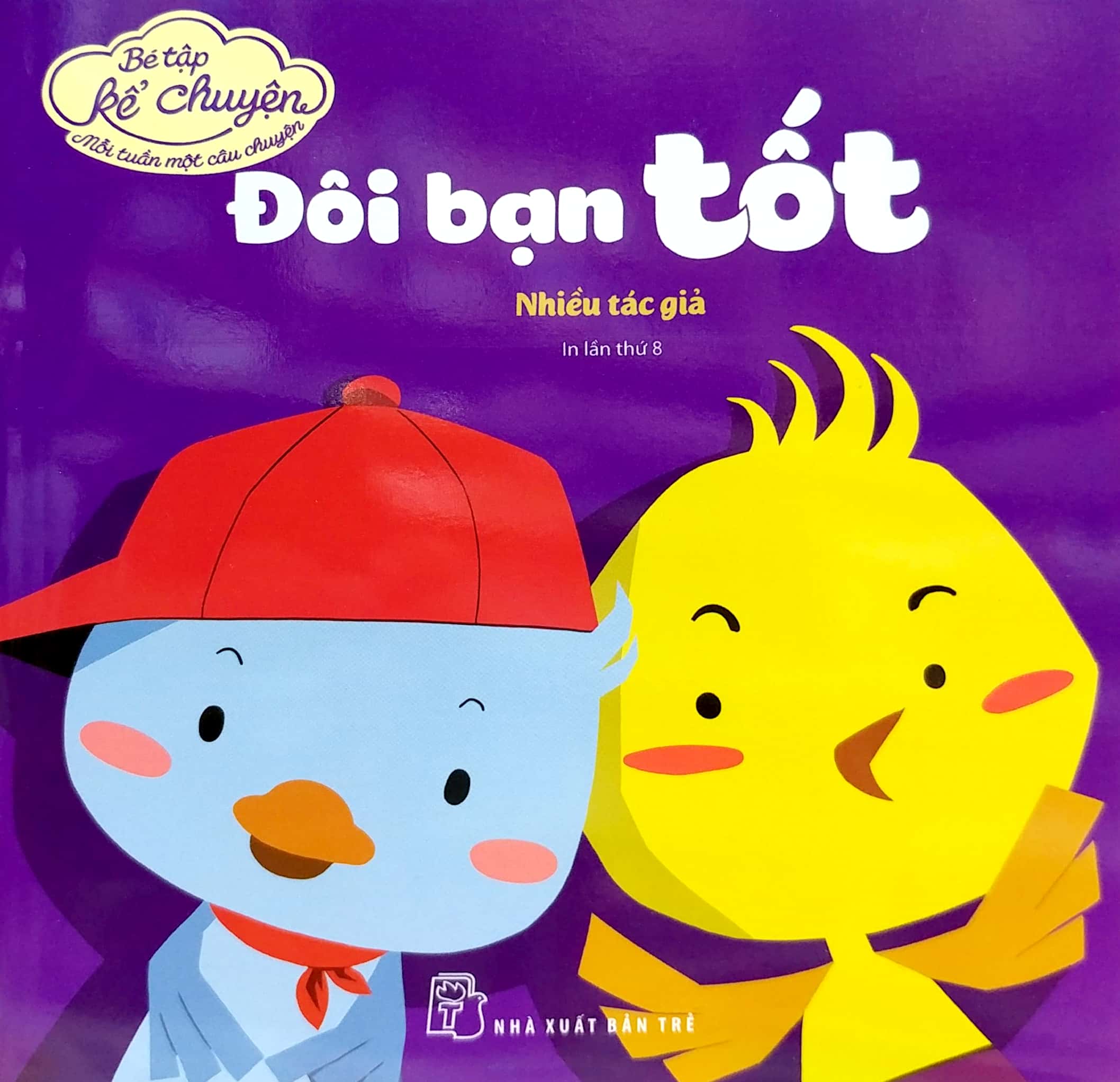 bé tập kể chuyện - đôi bạn tốt (tái bản 2022) - Ảnh 2