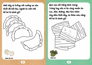 bé tập tô phát triển tư duy - câu đố về các loại bánh - Ảnh 7