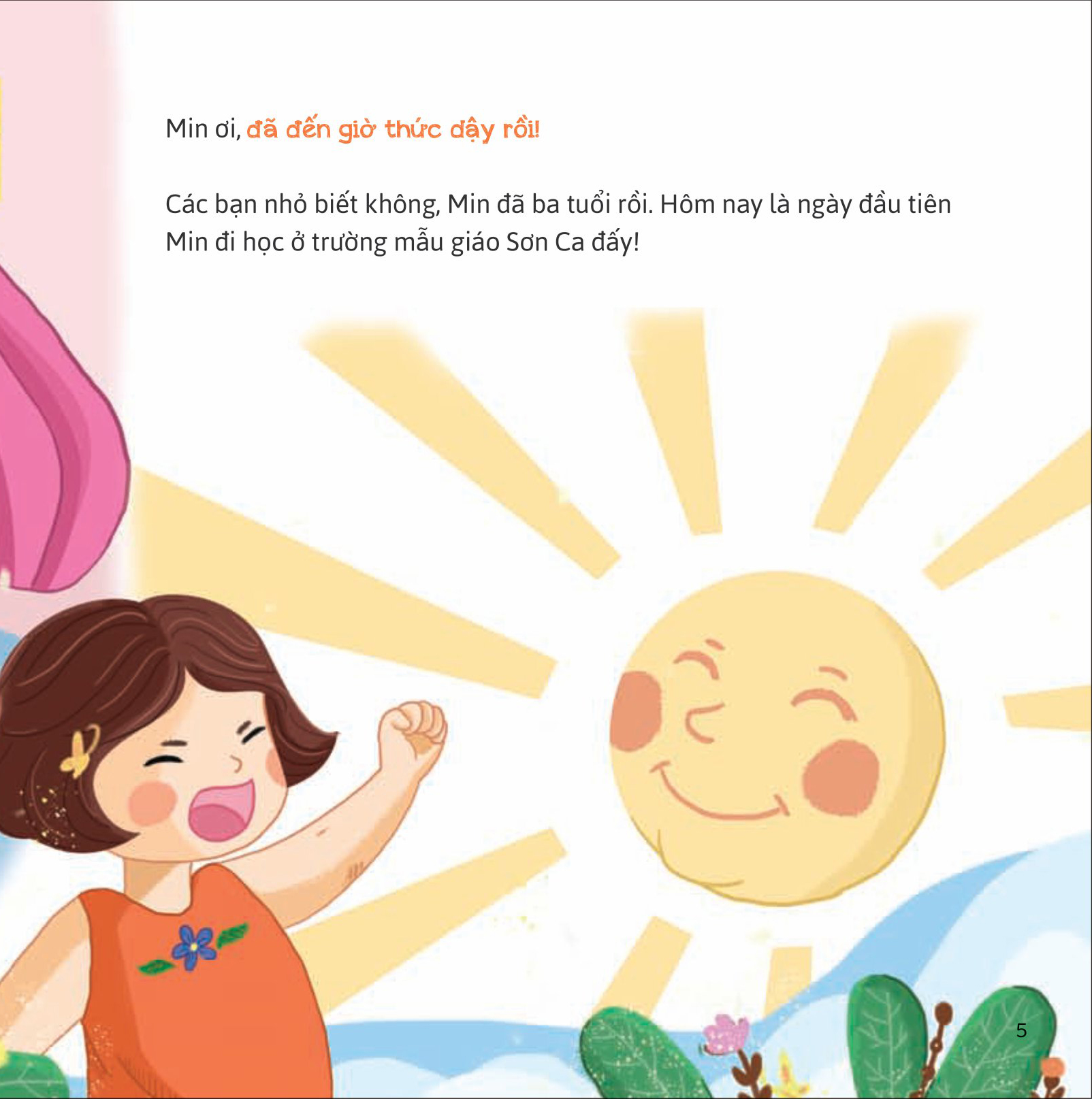 bé vào mẫu giáo - đi học thật vui - Ảnh 3