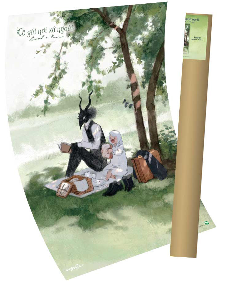 bộ cô gái nơi xứ ngoài - tập 10 - bản đặc biệt - tặng kèm card nhựa + poster - Ảnh 4