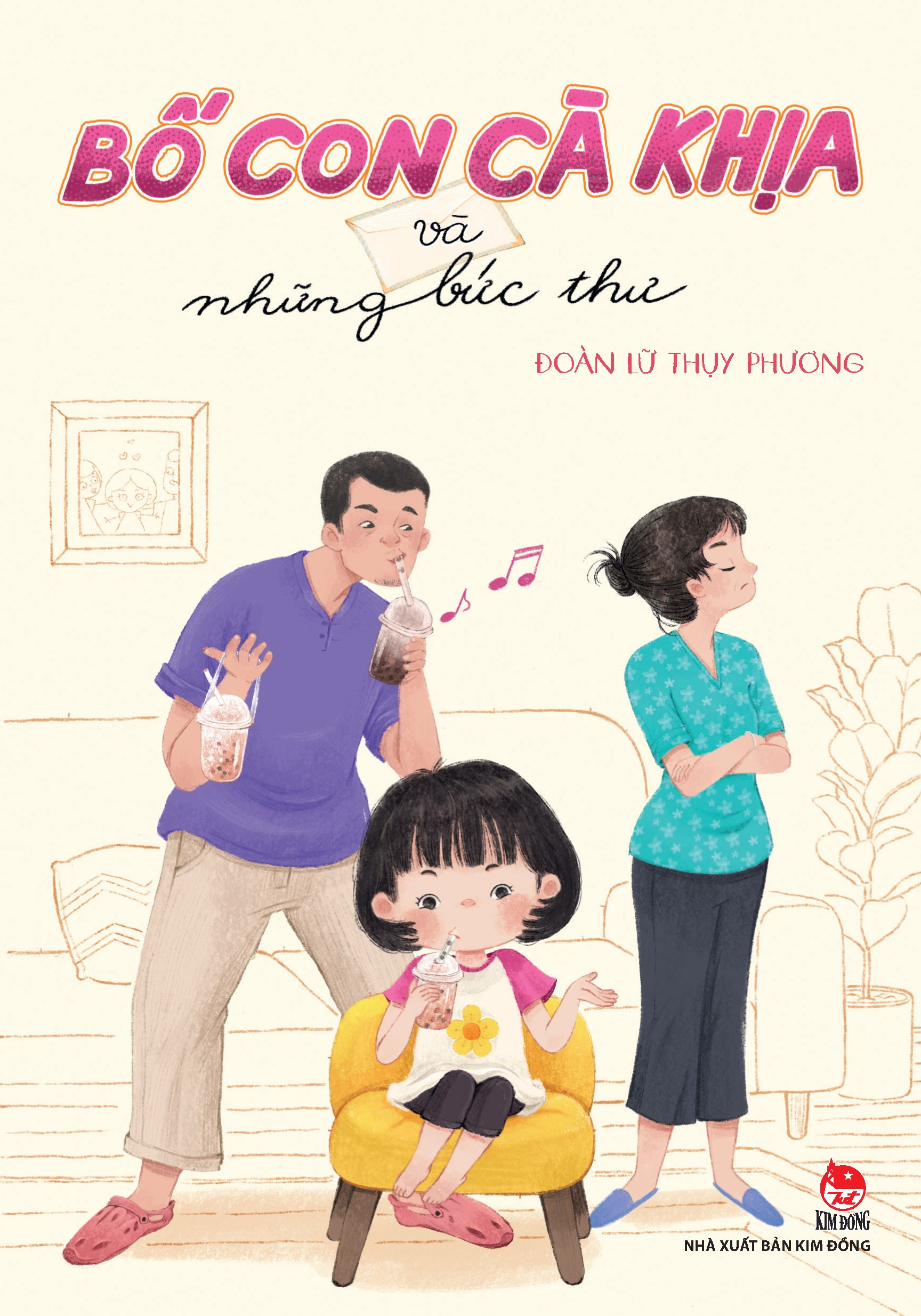 bố con cà khịa và những bức thư - Ảnh 2