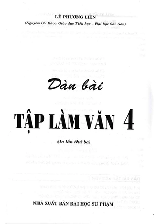 bộ dàn bài tập làm văn 4 (dùng chung cho các bộ sgk hiện hành) - Ảnh 3