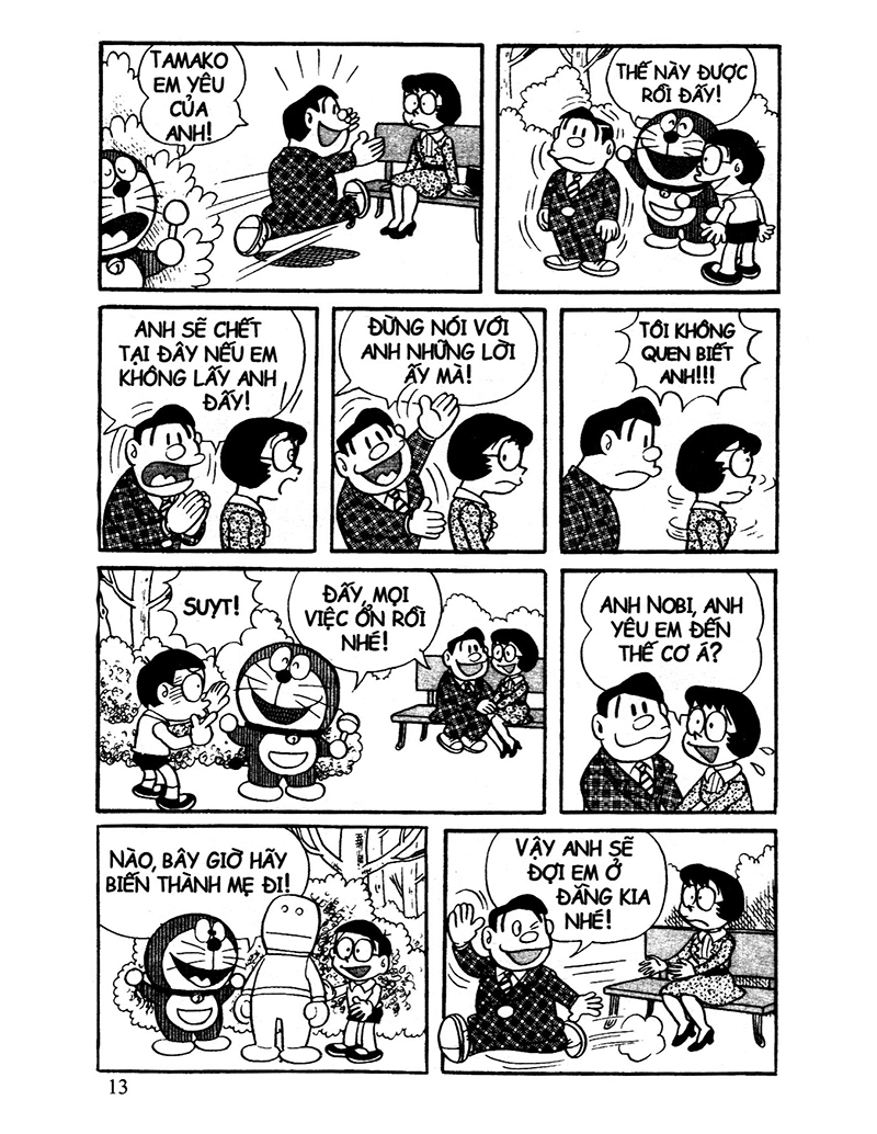 bộ doraemon - tuyển tập theo chủ đề - tập 8 - tình người ấm áp (tái bản 2019) - Ảnh 24