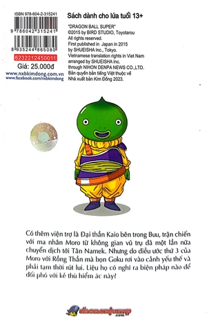 bộ dragon ball super - tập 11 - cuộc đại vượt ngục (tái bản 2022) - Ảnh 7