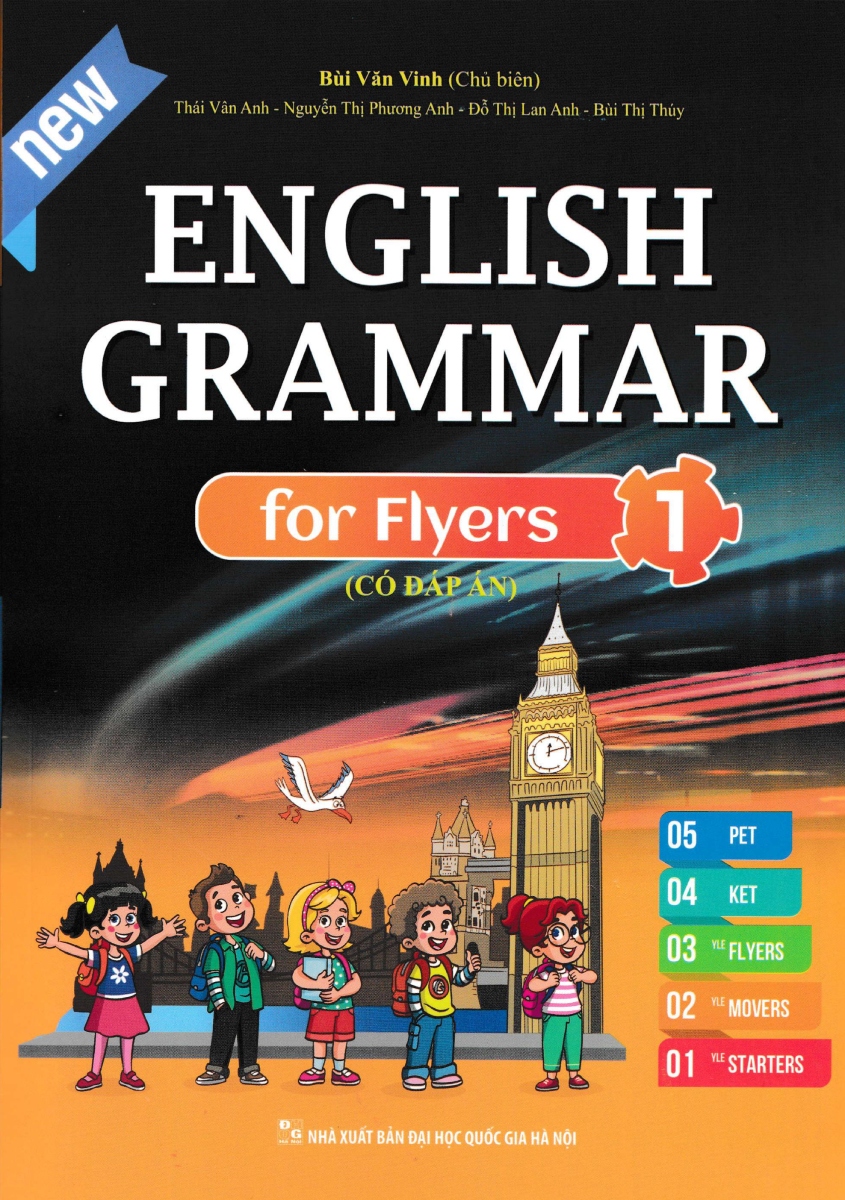 bộ english grammar for flyers 1 - có đáp án - Ảnh 2