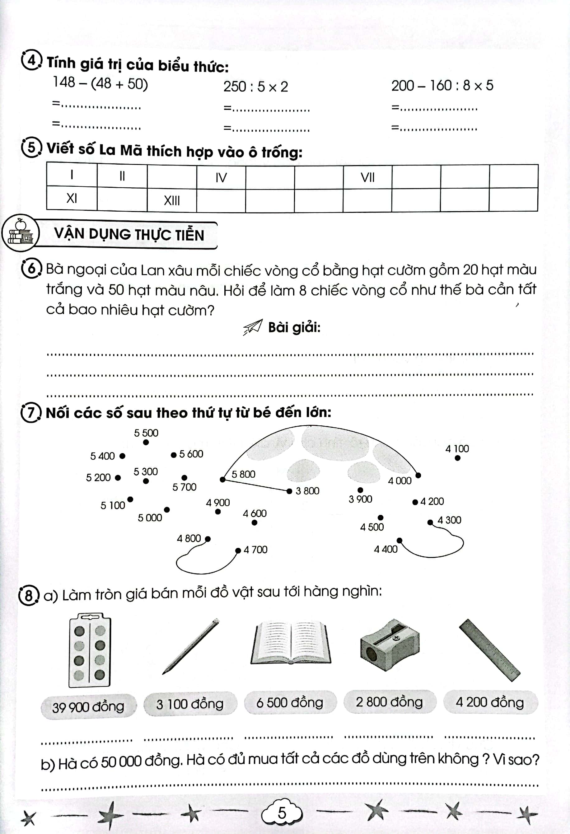 bộ giúp em học toán 4 - tập 1 (cánh diều) (2023) - Ảnh 5
