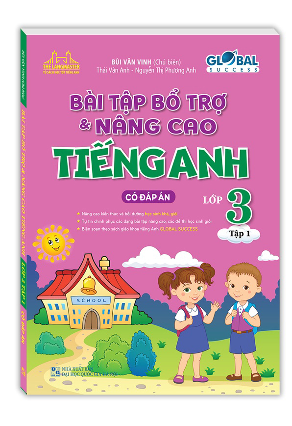 bộ global success - bài tập bổ trợ và nâng cao tiếng anh lớp 3 - tập 1 (có đáp án) - Ảnh 2