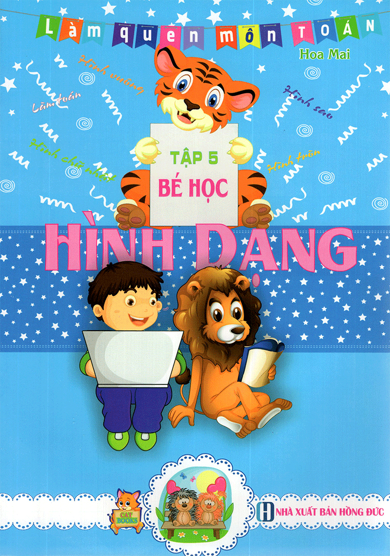 bộ làm quen môn toán bé học tập 5: hình dạng - Ảnh 2