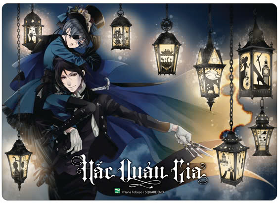bộ manga hắc quản gia - tập 23 + tập 24 (bộ 2 cuốn) - tặng kèm 2 black card + card nhựa - Ảnh 6