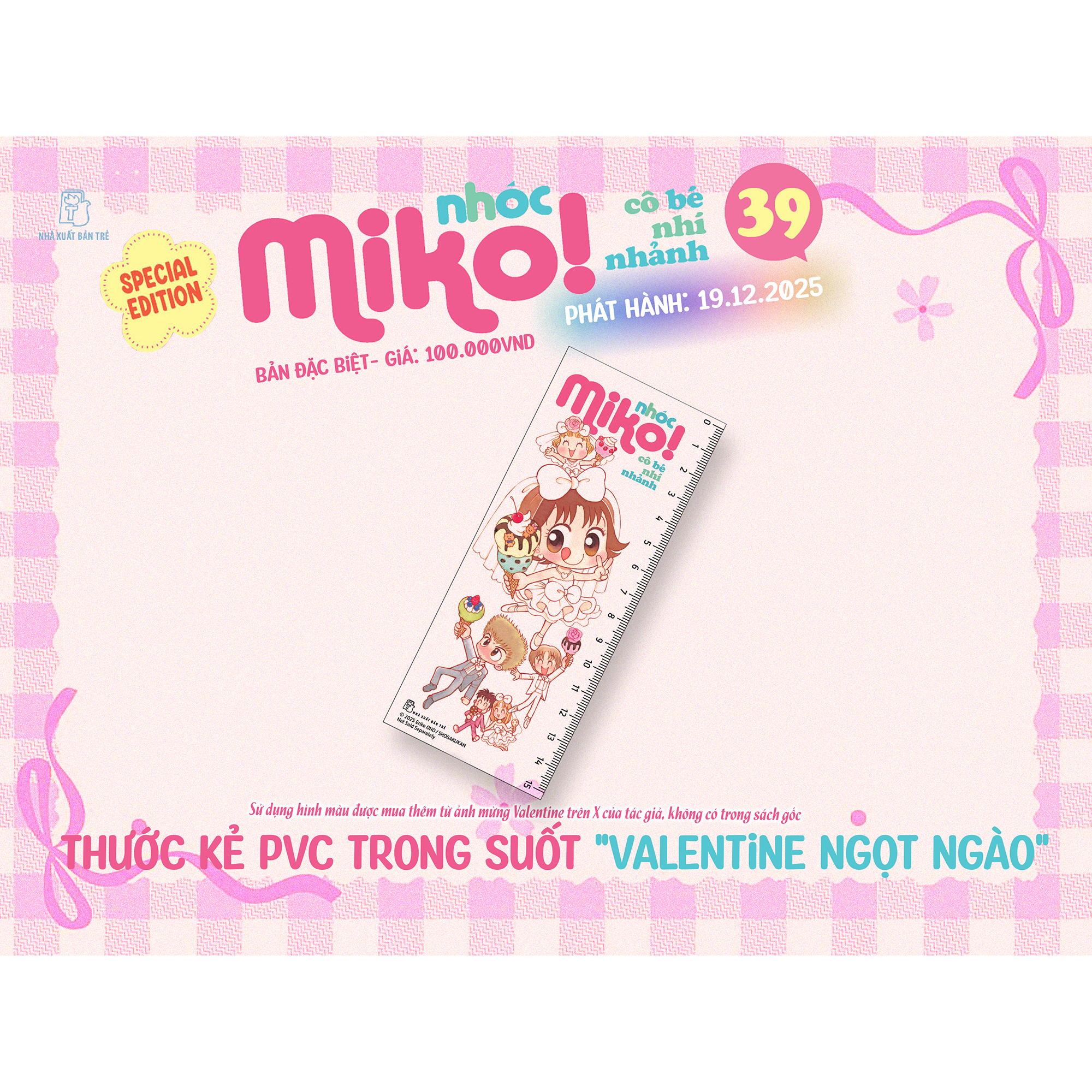 Bộ
						
										
										Nhóc Miko! Cô Bé Nhí Nhảnh - Tập 39 - Special Edition - Tặng Kèm Bookmark + Standee + Card Polaroid + Obi - Ảnh 5