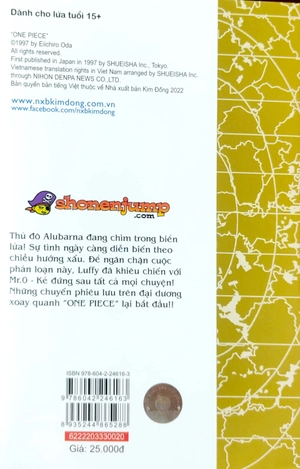 bộ one piece - tập 20 - quyết chiến ở alubarna (tái bản 2022) - Ảnh 7
