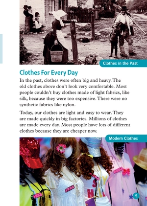 bộ oxford read and discover 6 clothes then and now - Ảnh 6