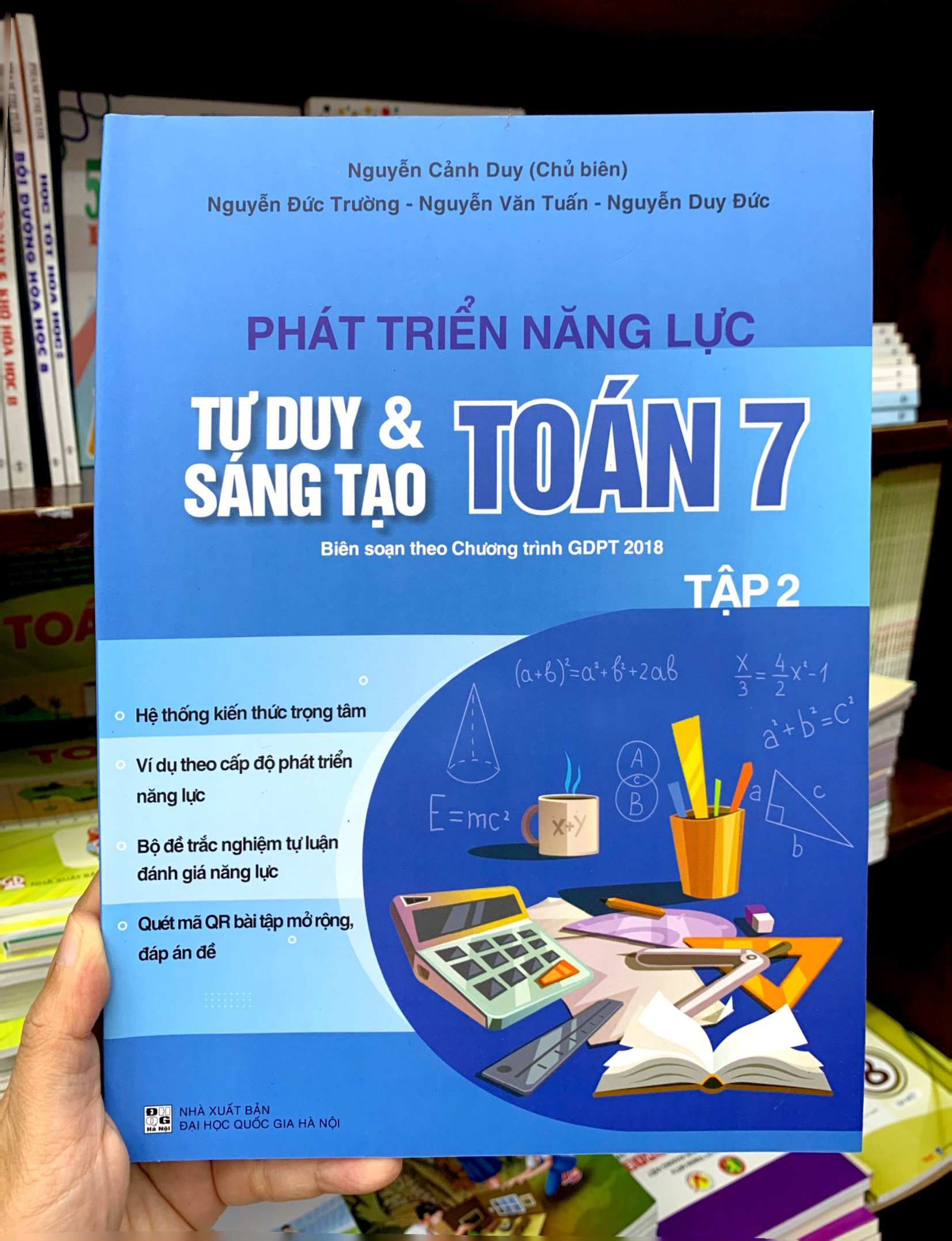 bộ phát triển năng lực tư duy và sáng tạo toán 7 - tập 2 (biên soạn theo chương trình giáo dục phổ thông 2018) - Ảnh 7