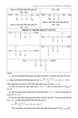bộ phát triển tư duy sáng tạo giải nhanh bài tập trắc nghiệm hóa học hữu cơ 12 - tập 2 - Ảnh 10
