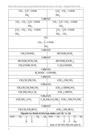 bộ phát triển tư duy sáng tạo giải nhanh bài tập trắc nghiệm hóa học hữu cơ 12 - tập 2 - Ảnh 9