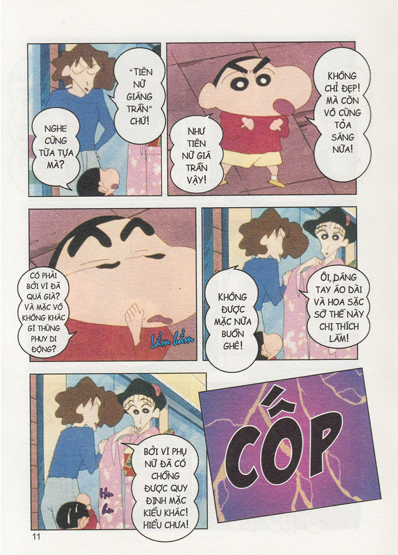 bộ shin - cậu bé bút chì - phiên bản hoạt hình màu - tập 51 (tái bản 2019) - Ảnh 10