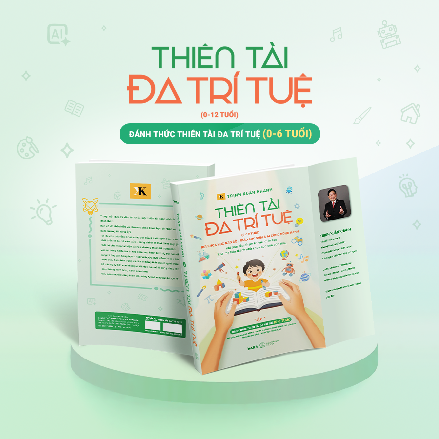 Bộ Thiên Tài Đa Trí Tuệ (0-12 Tuổi) - Tập 1 - Đánh Thức Thiên Tài Đa Trí Tuệ (0-6 Tuổi) - Ảnh 3