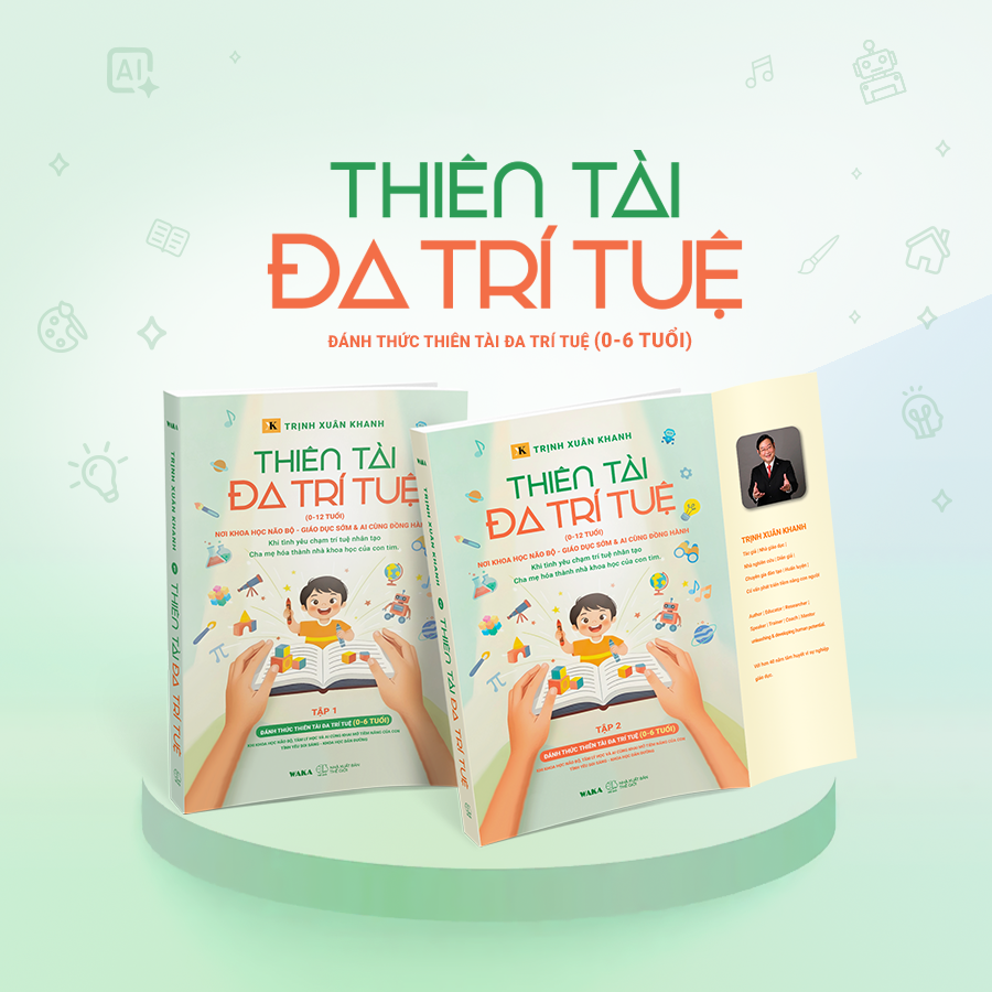 Bộ Thiên Tài Đa Trí Tuệ (0-12 Tuổi) - Tập 1 - Đánh Thức Thiên Tài Đa Trí Tuệ (0-6 Tuổi) - Ảnh 5