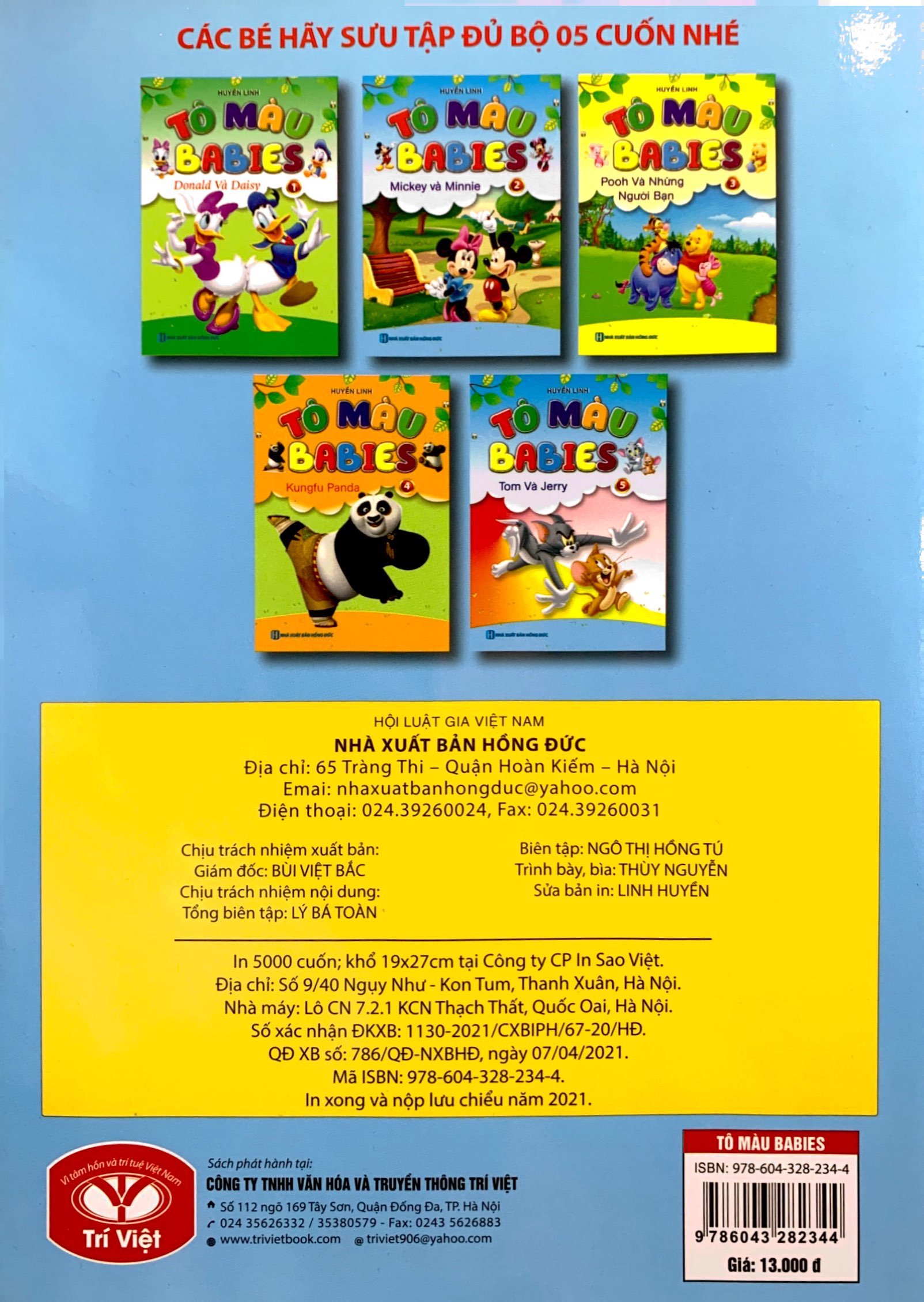 bộ tô màu babies 2 - mickey và minnie - Ảnh 6