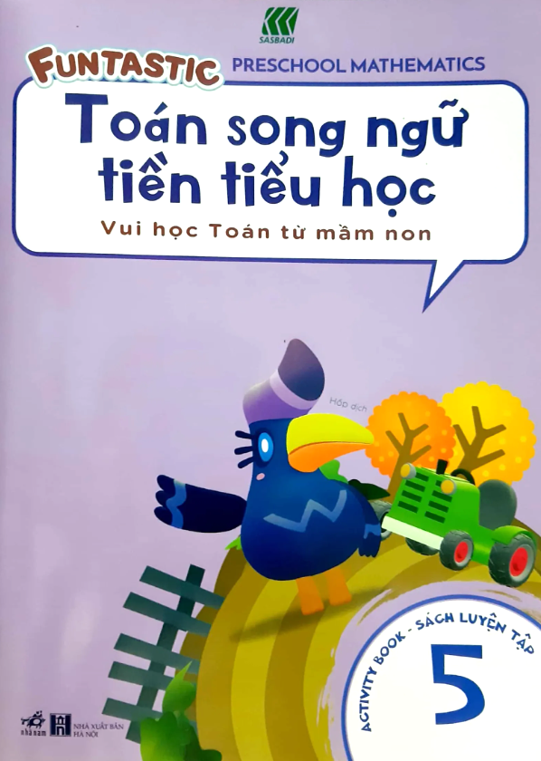 bộ toán song ngữ tiền tiểu học 5 - activity book - Ảnh 2