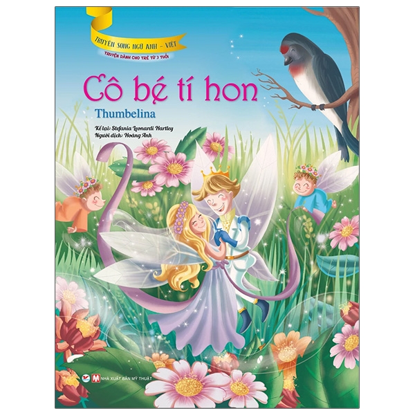 bộ truyện song ngữ anh - việt dành cho trẻ từ 3 tuổi: bà chúa tuyết + bầy chim thiên nga + chú vịt con xấu xí + cô bé tí hon (bộ 4 cuốn) - Ảnh 3