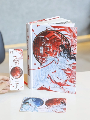 bộ tửu chàng tiên - tập 2 - bản đặc biệt - bìa cứng - tặng kèm bookmark ivory + postcard ivory + móc khóa tráng gương - Ảnh 3