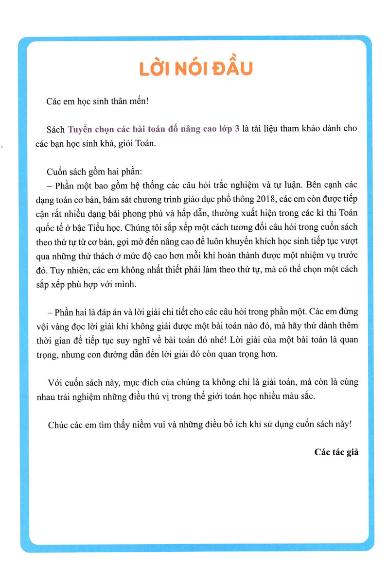 Tuyển Chọn Các Bài Toán Đố Nâng Cao 3 - Ảnh 3