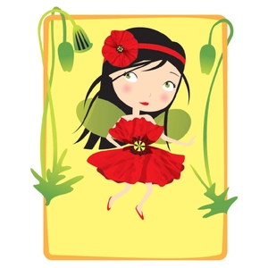 book and concentration game: flower fairies - Ảnh 3