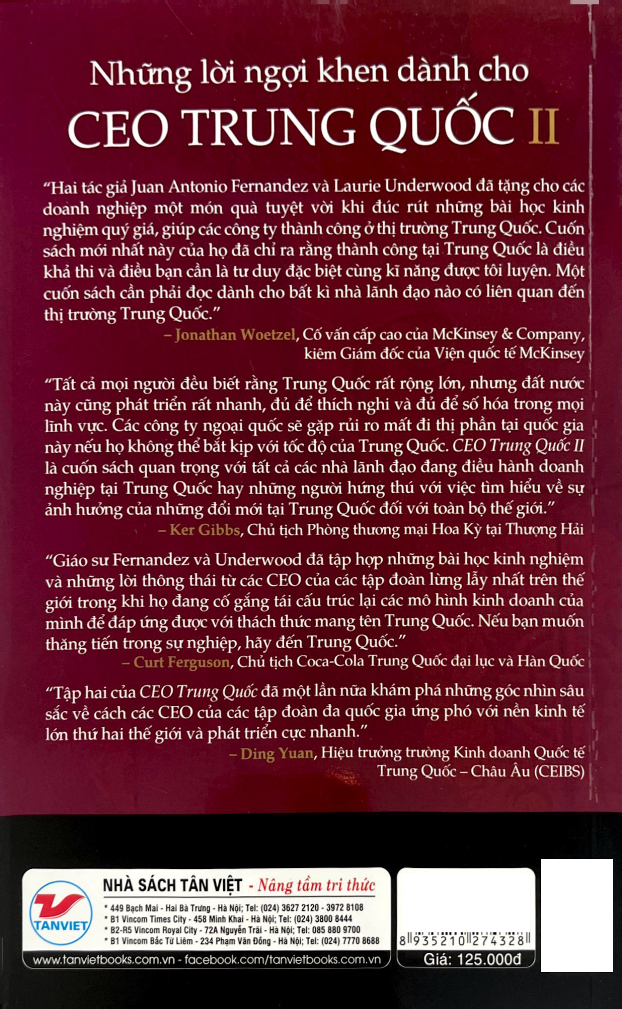 ceo trung quốc ii - bài học kinh nghiệm từ 25 ceo của các tập đoàn đa quốc gia hàng đầu ở trung quốc - Ảnh 10