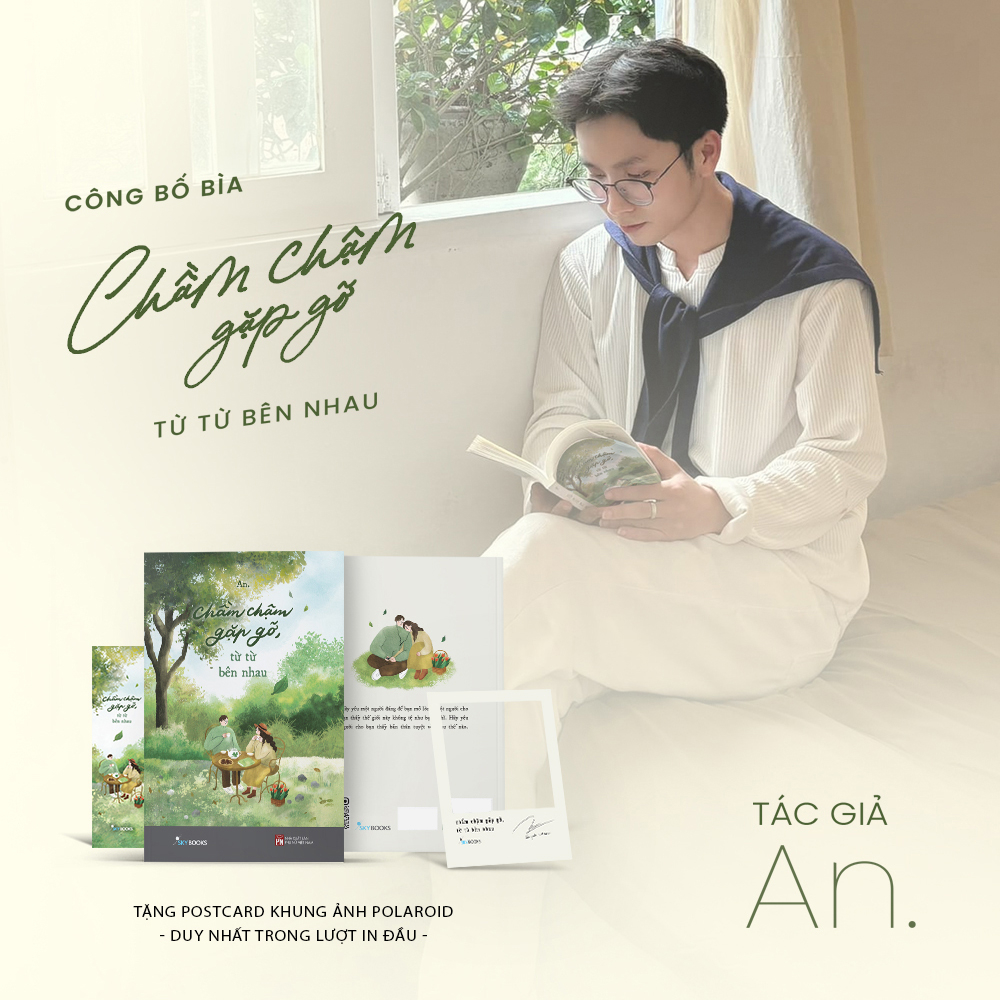 chầm chậm gặp gỡ, từ từ bên nhau - tặng kèm bookmark + postcard khung ảnh polaroid - Ảnh 3