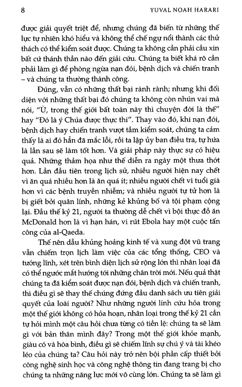 combo sách homo deus - lược sử tương lai + nexus - lược sử của những mạng lưới thông tin từ thời đại đồ đá đến trí tuệ nhân tạo (bộ 2 cuốn) - Ảnh 13
