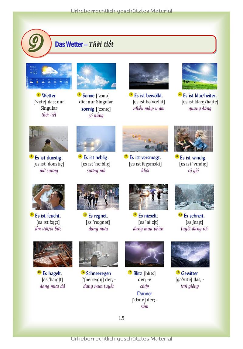 Das Bildwörterbuch Deutsch-Vietnamesisch - Từ Điển Đức-Việt Bằng Hình - Ảnh 12