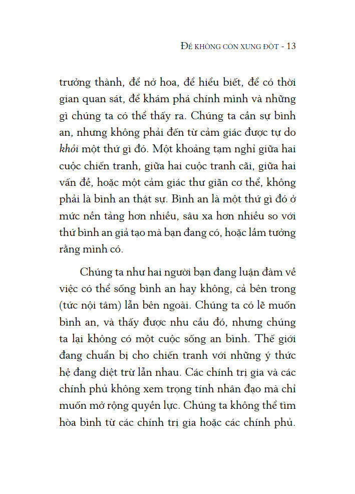 De Khong Con Xung Dot - Can Conflickt End - Ảnh 9