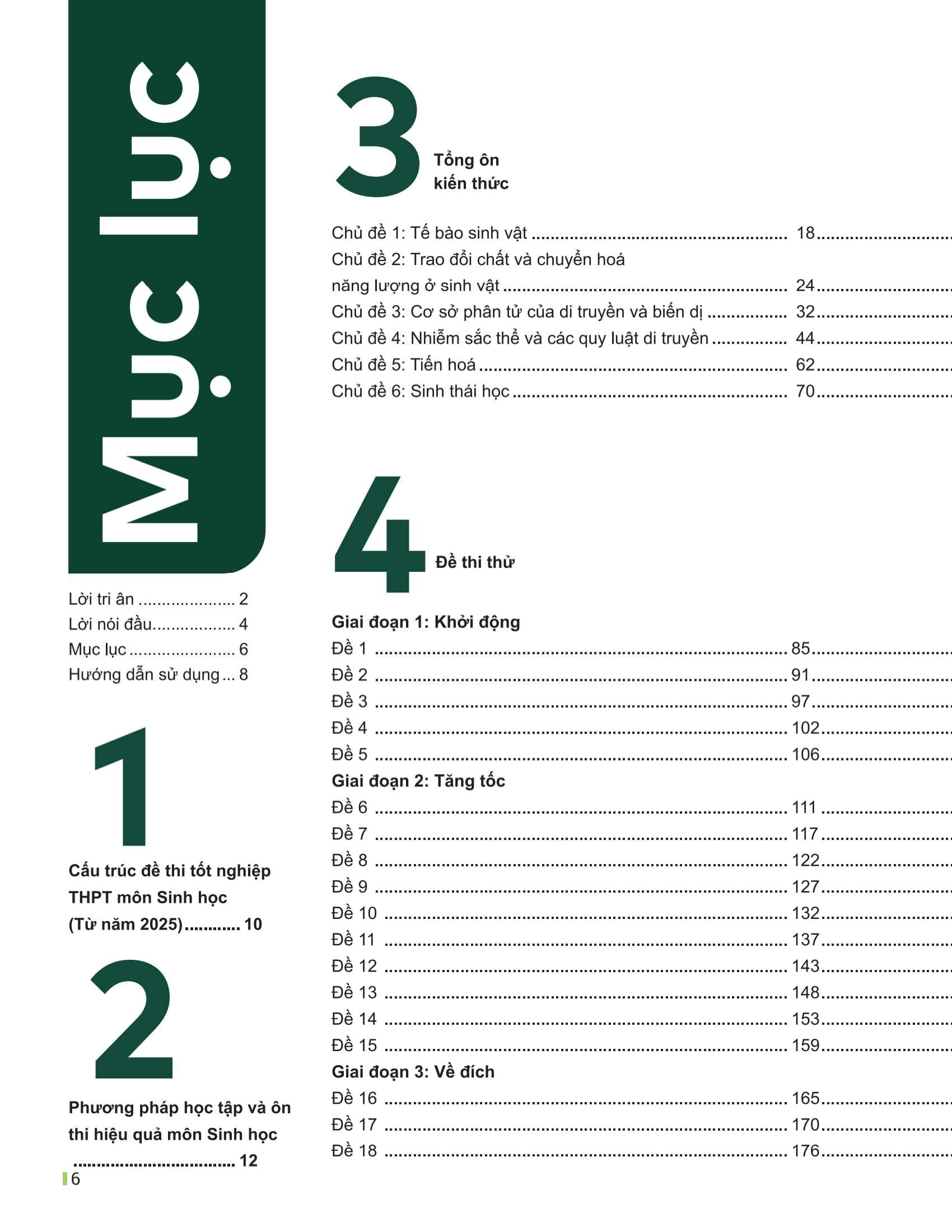Đột Phá Tư Duy Kì Thi Tốt Nghiệp THPT - Môn Sinh Học - Ảnh 5