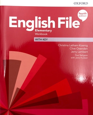 english file 4th edition: elementary: workbook with key - Ảnh 2