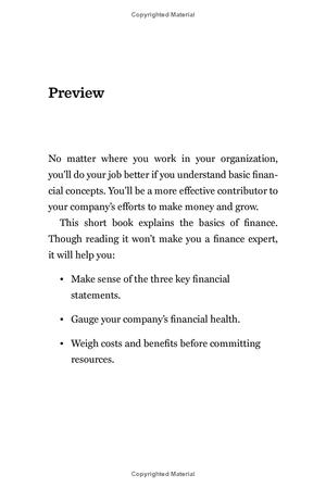finance basics (hbr 20-minute manager series) - Ảnh 5