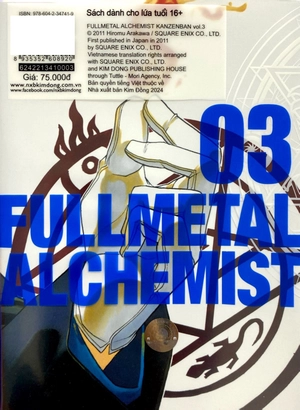 fullmetal alchemist - cang giả kim thuật sư - fullmetal edition - tập 3 (tái bản 2024) - Ảnh 6