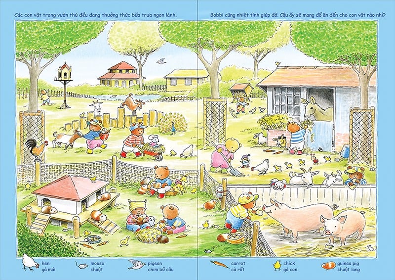 gấu bobbi chơi tìm hình - Ảnh 5