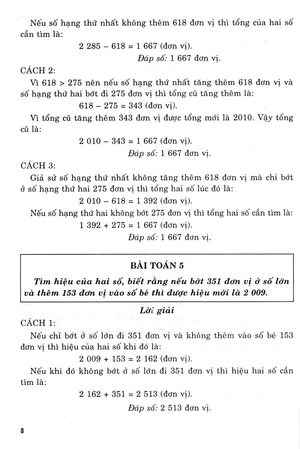 giải bằng nhiều cách các bài toán lớp 4 (biên soạn theo chương trình giáo dục phổ thông mới) - Ảnh 7
