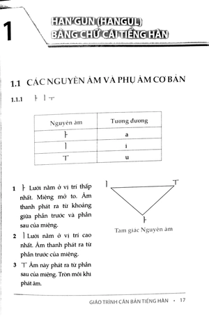 giáo trình căn bản tiếng hàn (tái bản 2018) - Ảnh 8