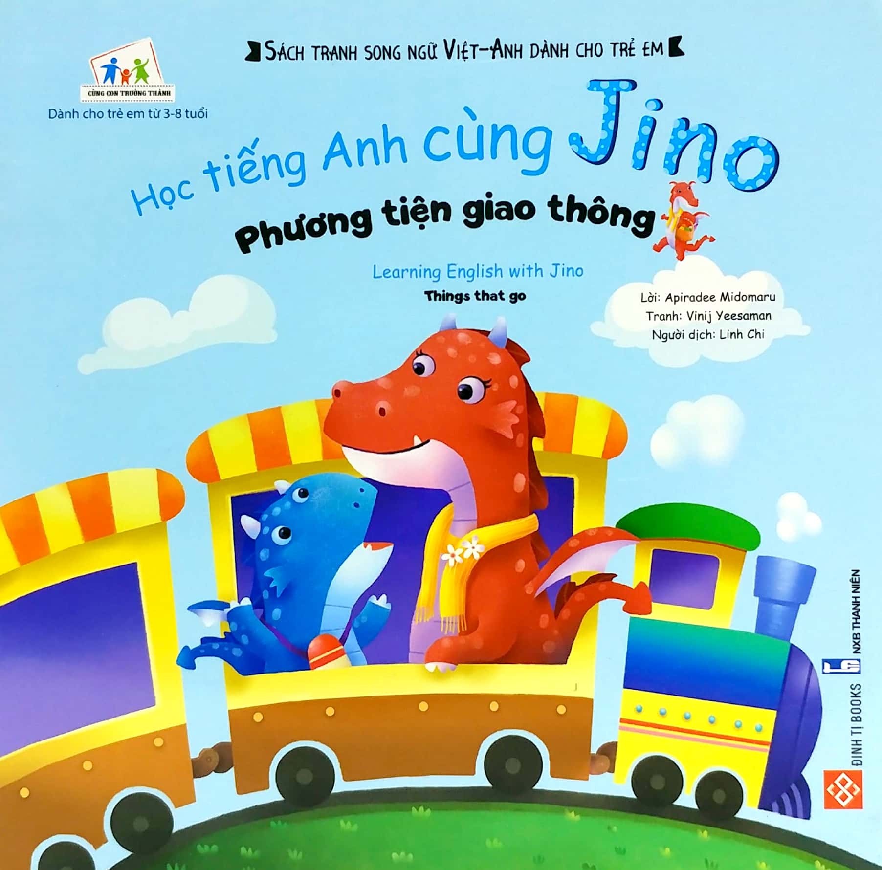 học tiếng anh cùng jino - learning english with jino - phương tiện giao thông - things that go - Ảnh 2