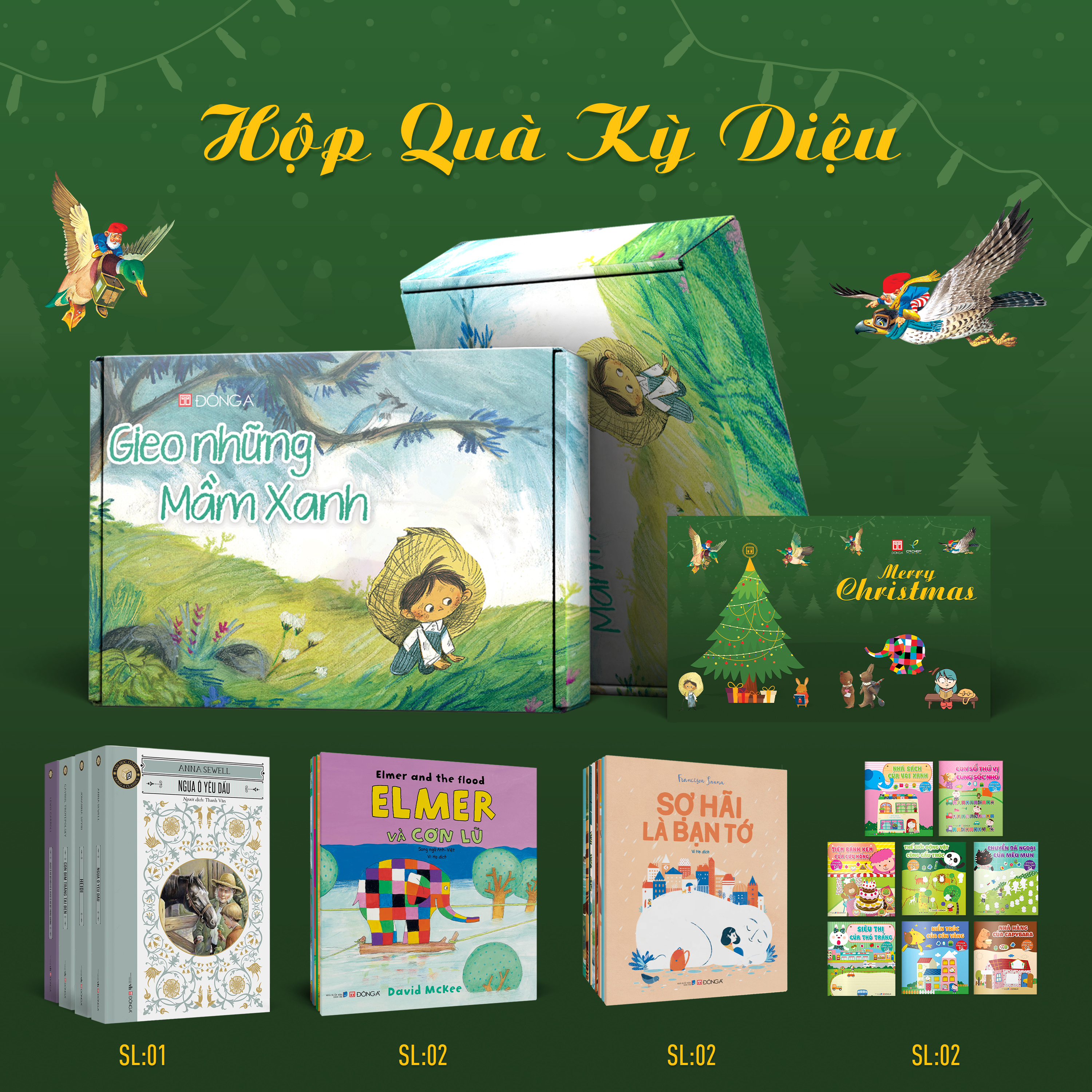 hộp quà giáng sinh cho bé phát triển toàn diện về tư duy và tính cách - hộp quà kỳ diệu - Ảnh 2