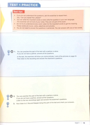 ielts life skills official cam test practice a1 sb with answers (sách không kèm đĩa) - Ảnh 7