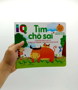 iq - tìm chỗ sai - luyện khả năng quan sát và năng lực phân biệt, phán đoán sự vật của trẻ - Ảnh 7